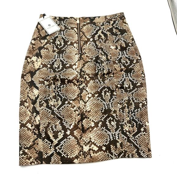 NEW - ALTUZARRA for Target women's pencil animal snake print size 8 - Picture 6 of 11